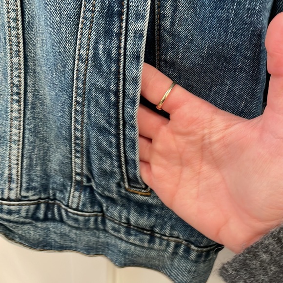 American eagle Sherpa Denim Jacket - Picture 4 of 7